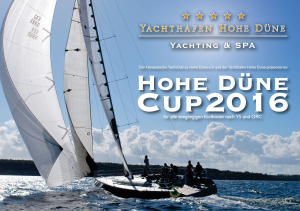 Hohe Düne Cup Flyer 2016